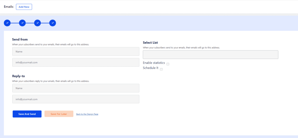 envoi d email avec elemailer