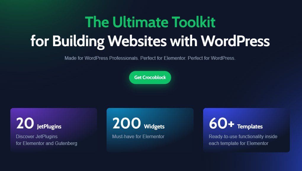 home page crocoblock jetplugins